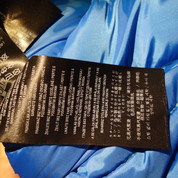 Guess Logo Puffer Hooded Jacket 111AN210 Neon Yellow Men's Size X-Large - Picture 15 of 15